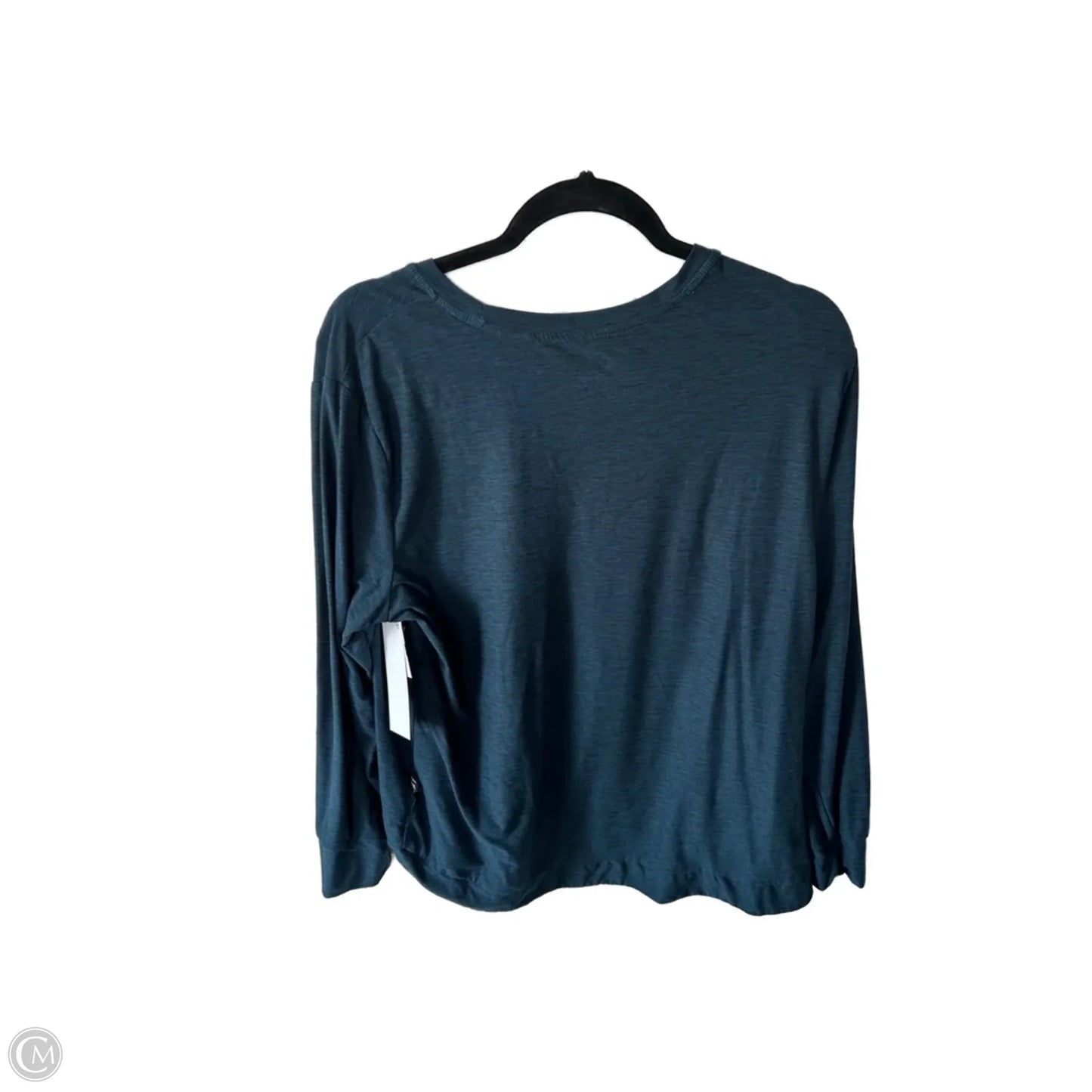 Athletic Top Long Sleeve Crewneck By Skechers In Green, Size: Xl