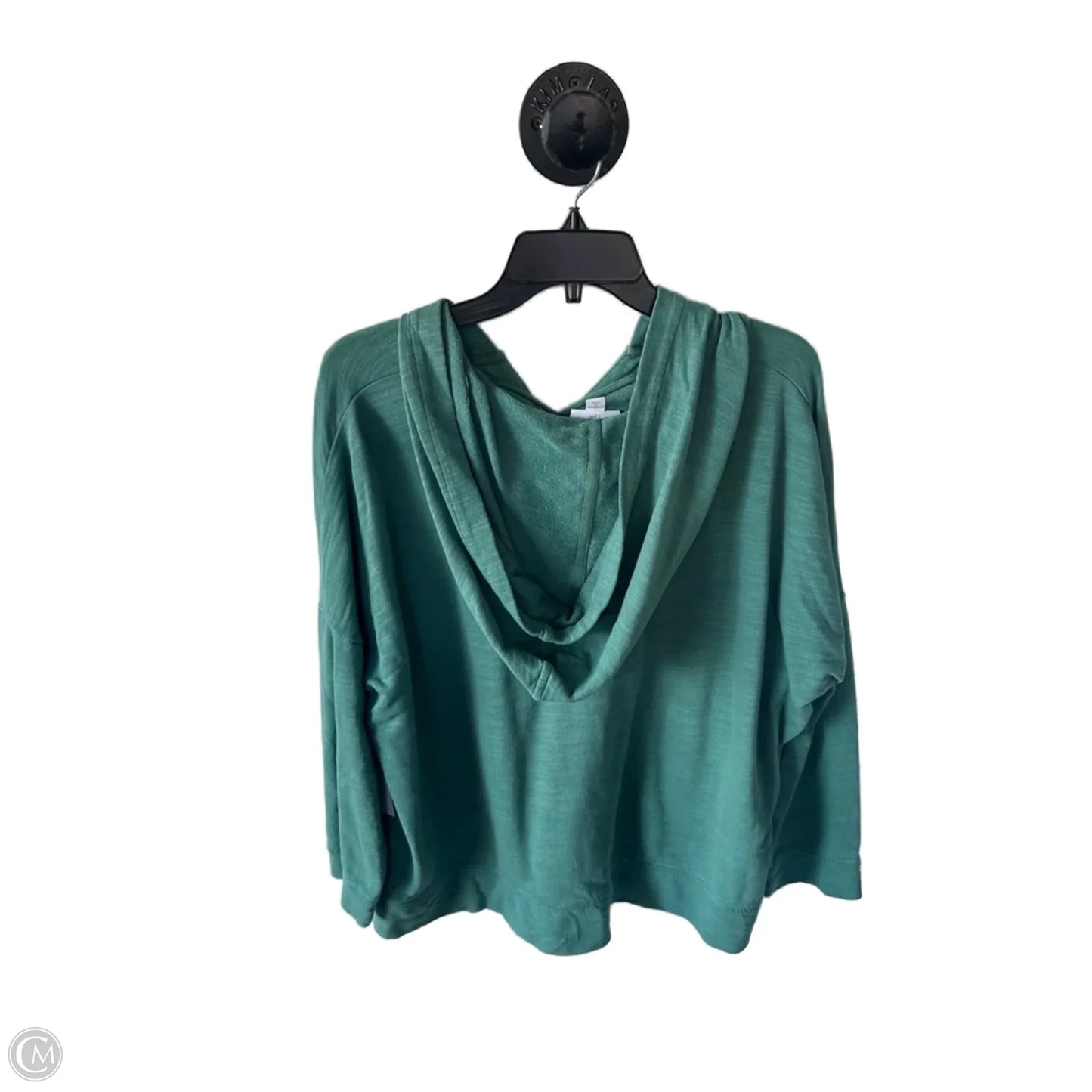 Top Long Sleeve By J. Jill In Green, Size: Xlp