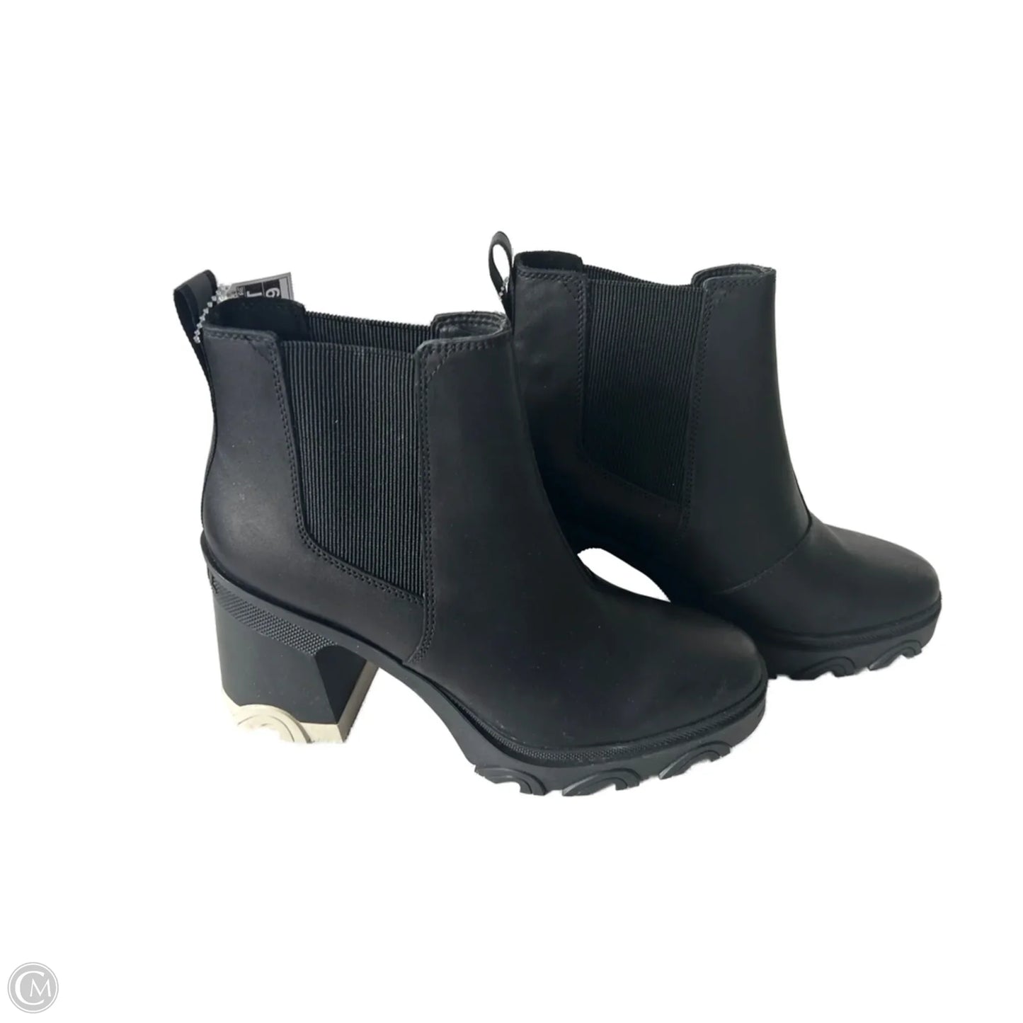 Boots Ankle Heels By Sorel In Black, Size: 11
