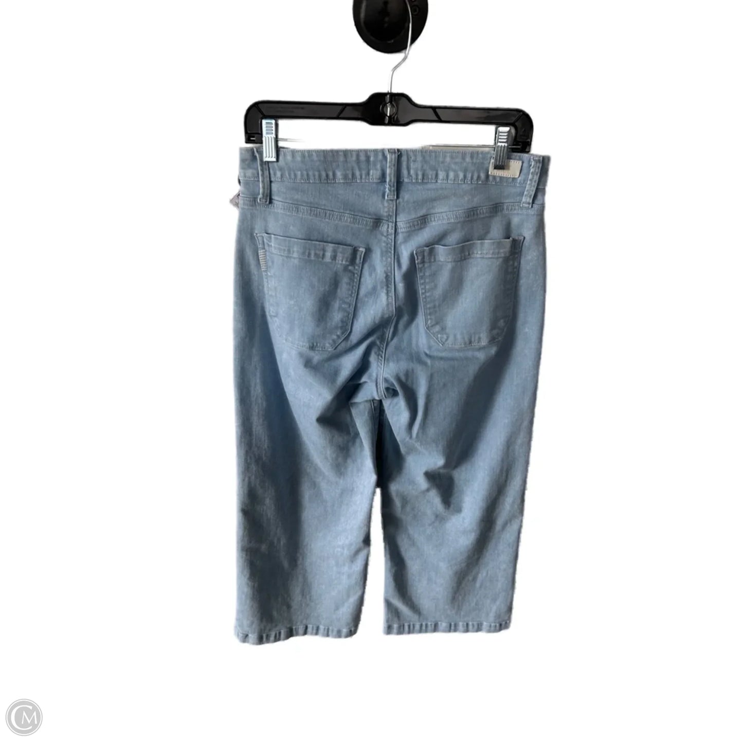 Jeans Wide Leg By Paige In Blue Denim, Size: 8