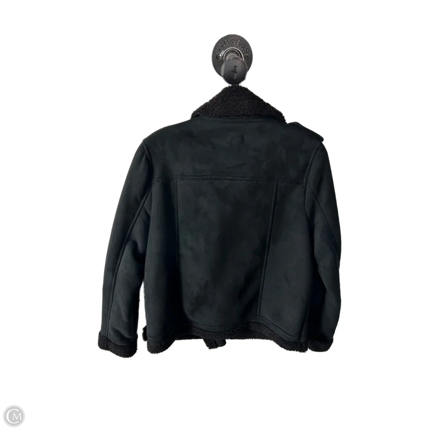Jacket Moto By Peyton Jensen In Black, Size: S