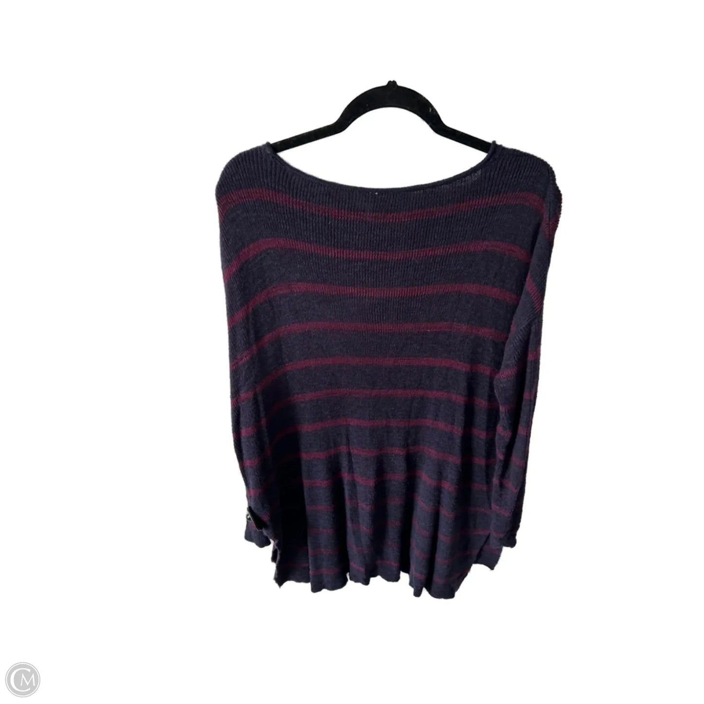 Sweater By Free People In Blue & Red, Size: S