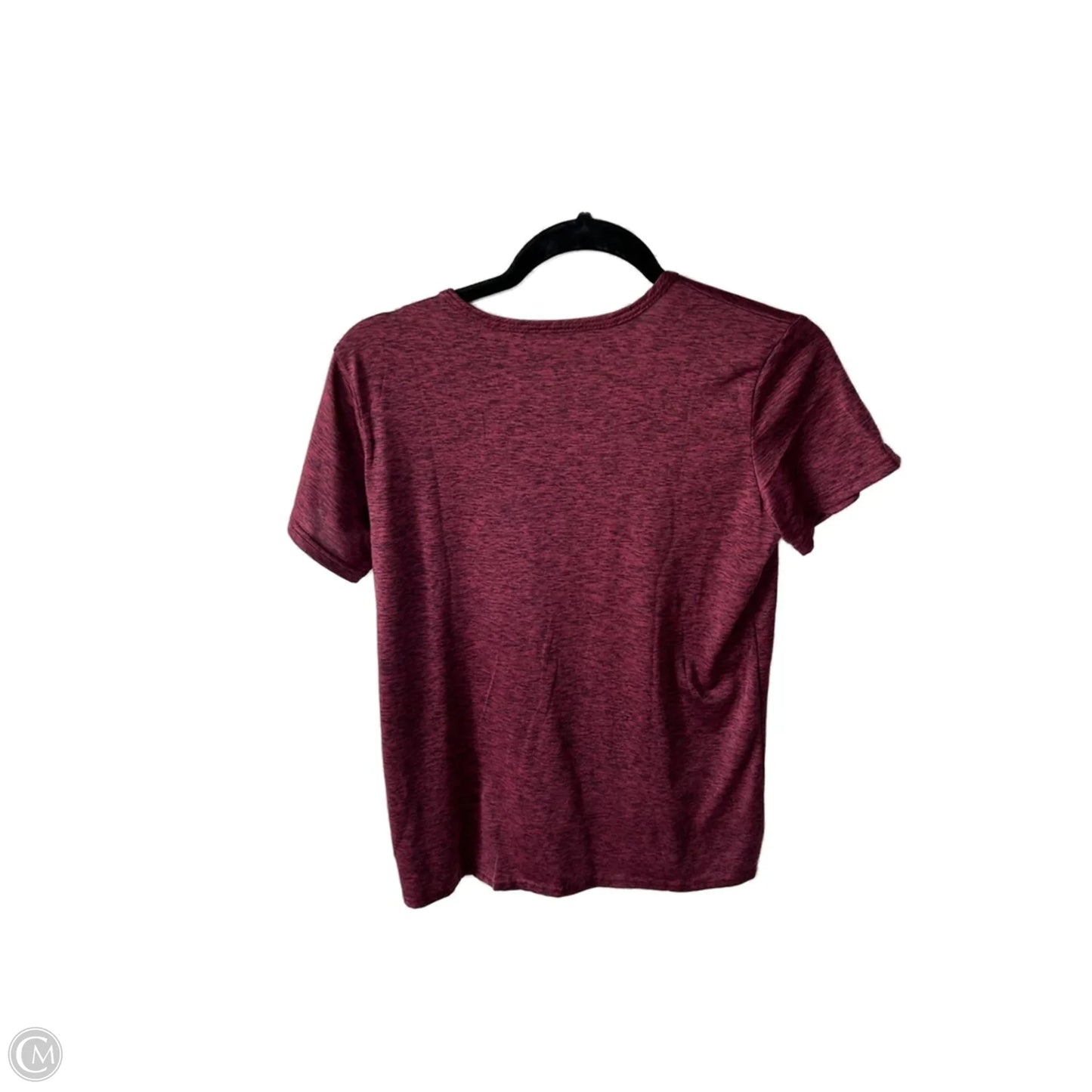 Athletic Top Short Sleeve By Clothes Mentor In Red, Size: M