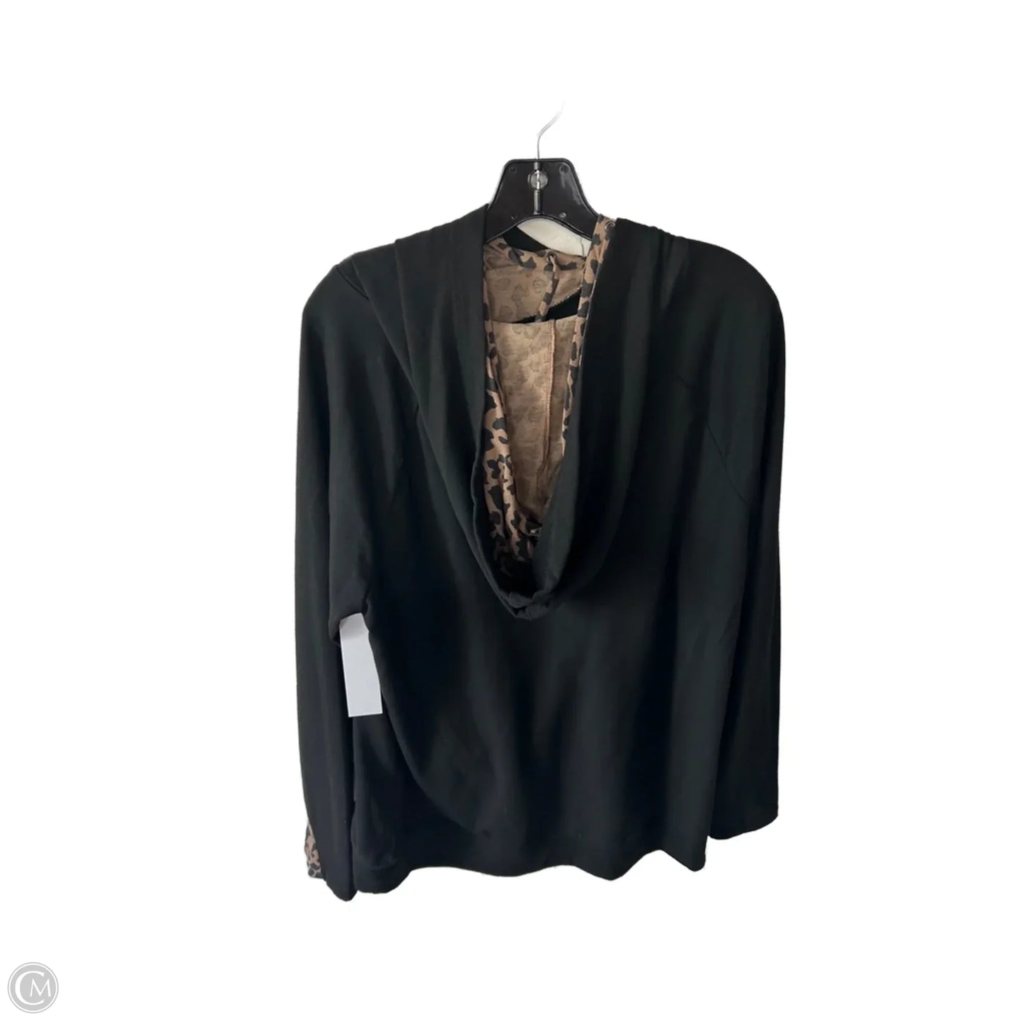 Sweatshirt Hoodie By Maurices In Black & Brown, Size: Xl