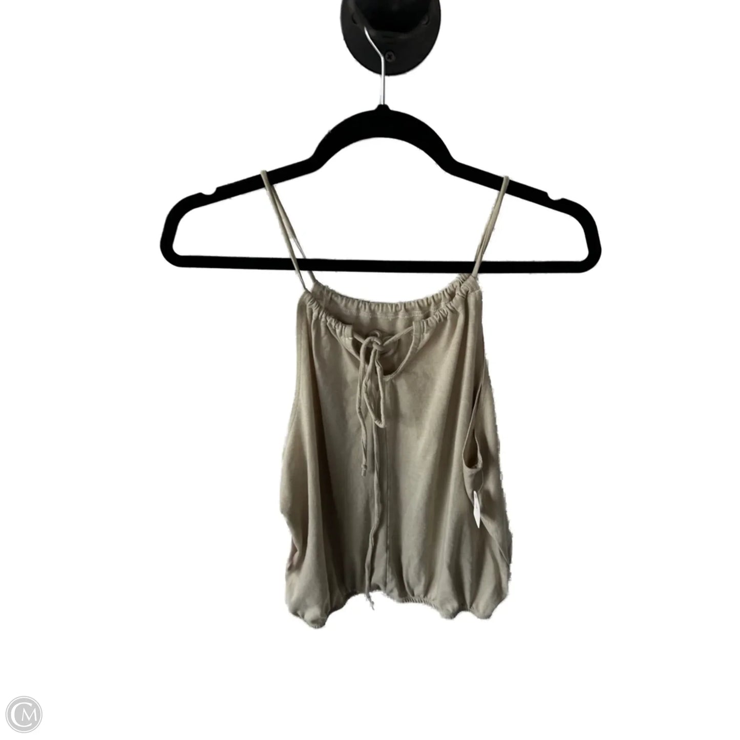 Top Sleeveless Basic By Clothes Mentor In Tan, Size: L