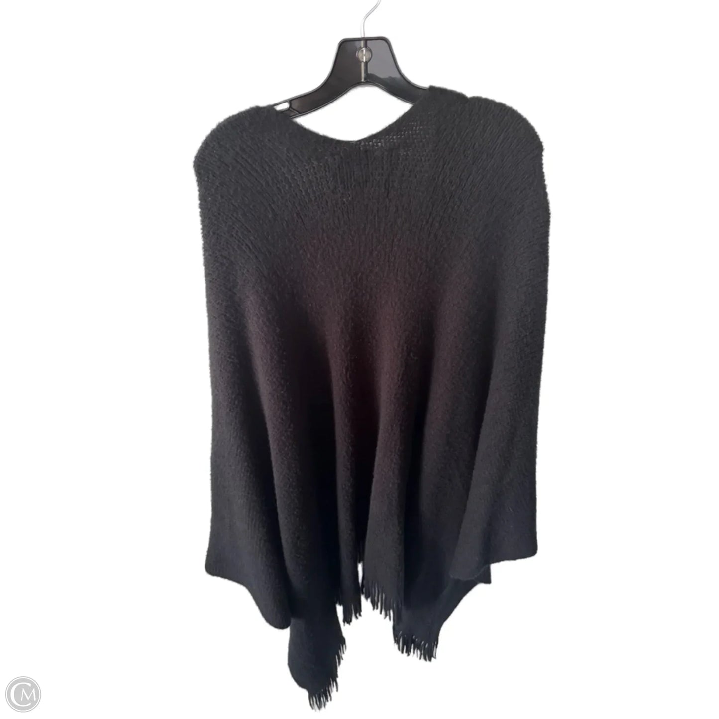 Poncho By Vince Camuto In Black, Size: Osfm