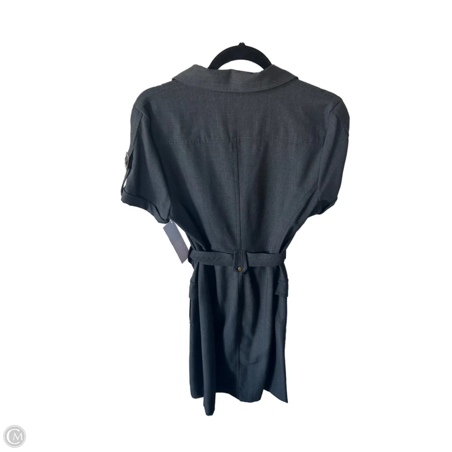 Dress Work By Calvin Klein In Grey, Size: L