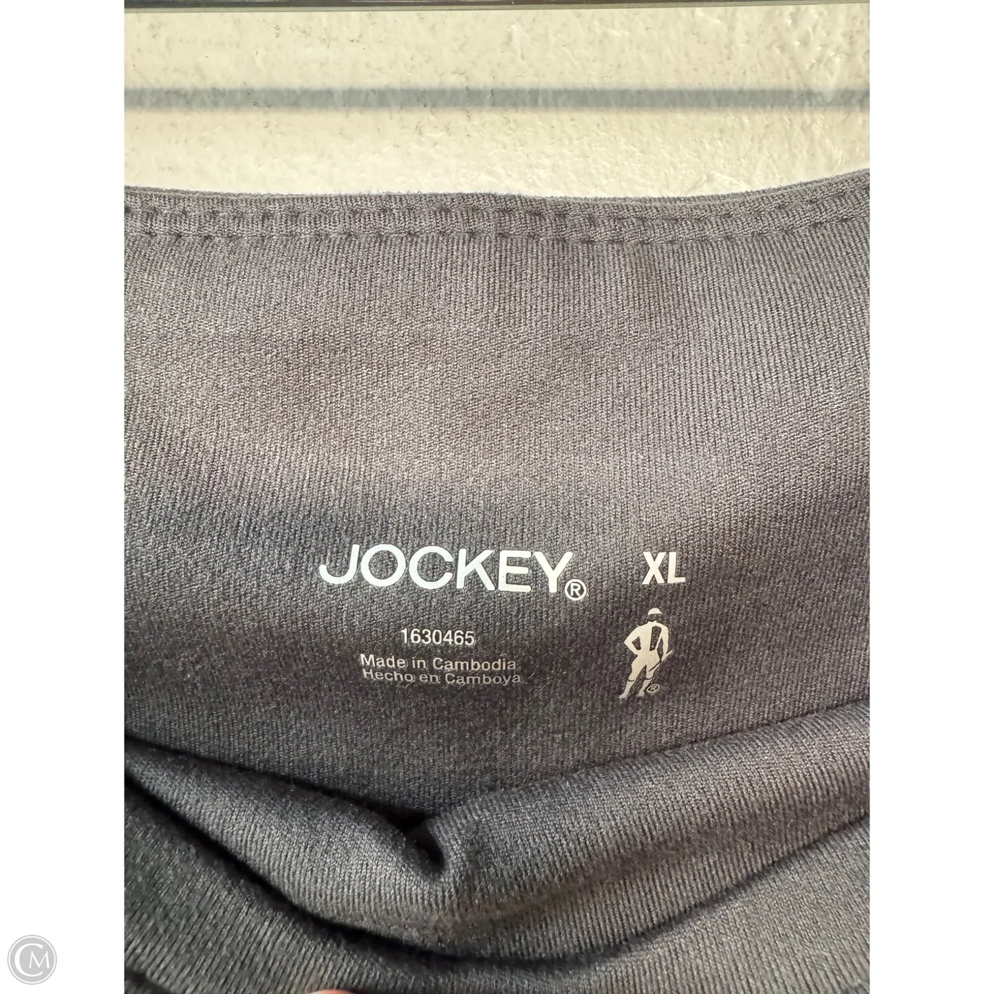 Athletic Pants By Jockey In Grey, Size: 16
