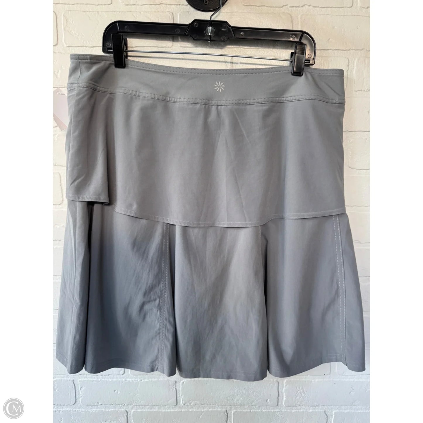 Athletic Skirt By Athleta In Grey, Size: 14