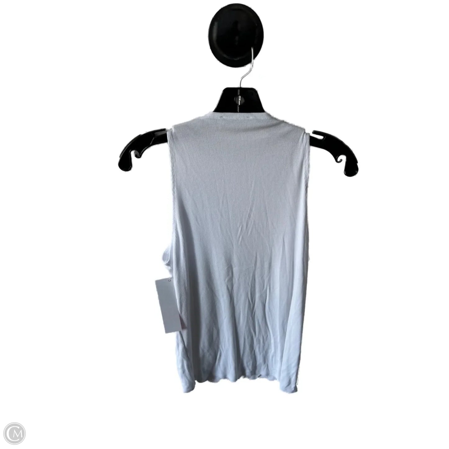 Top Sleeveless Basic By Cma In White, Size: M