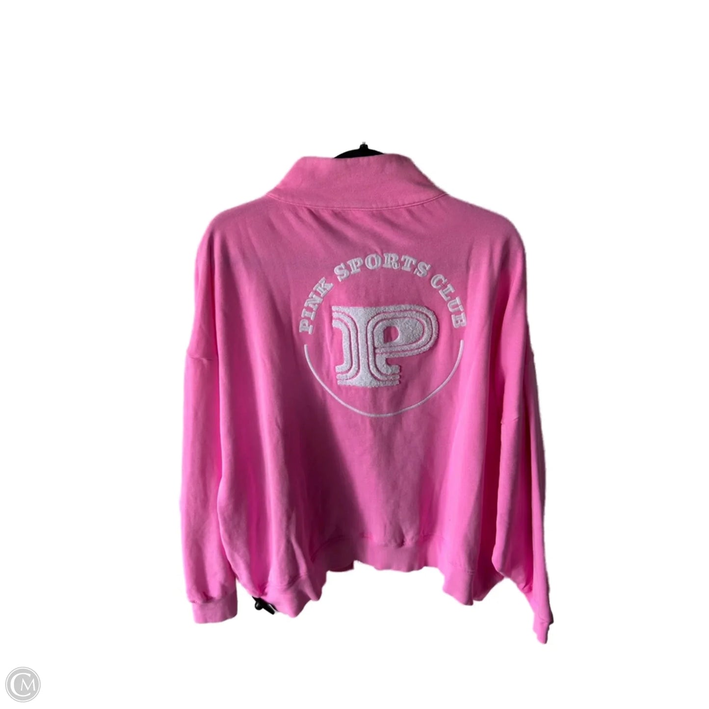 Sweatshirt Collar By Pink In Pink, Size: Xxl