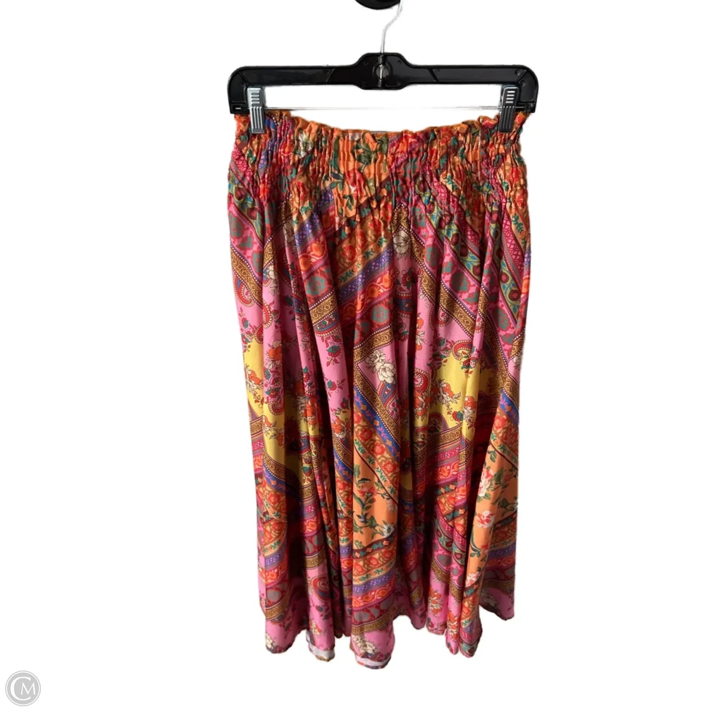 Skirt Maxi By Calypso St Barth In Orange & Pink, Size: 4
