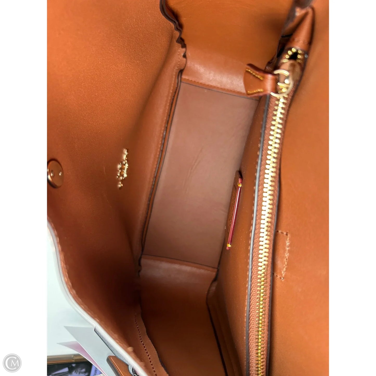 Crossbody Designer By Coach, Size: Medium