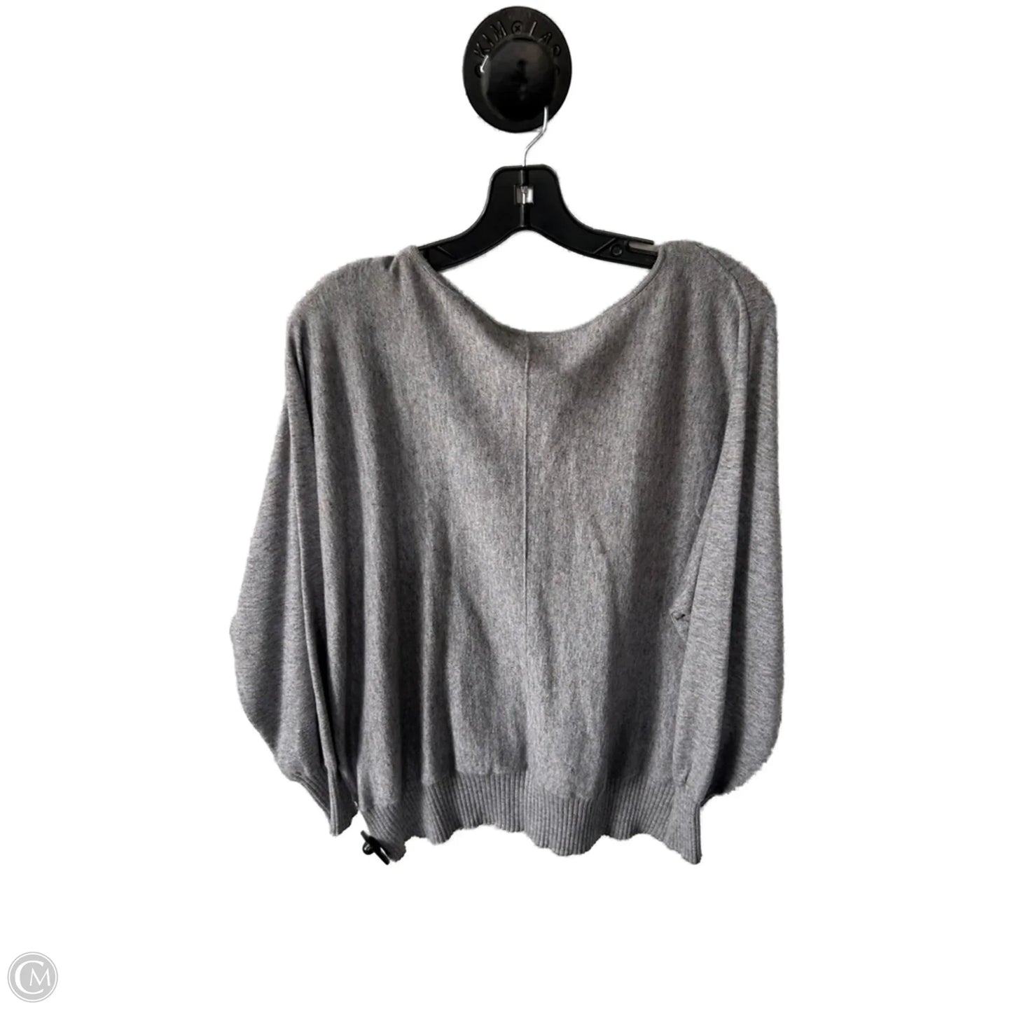 Sweater By Ann Taylor In Grey, Size: Xl