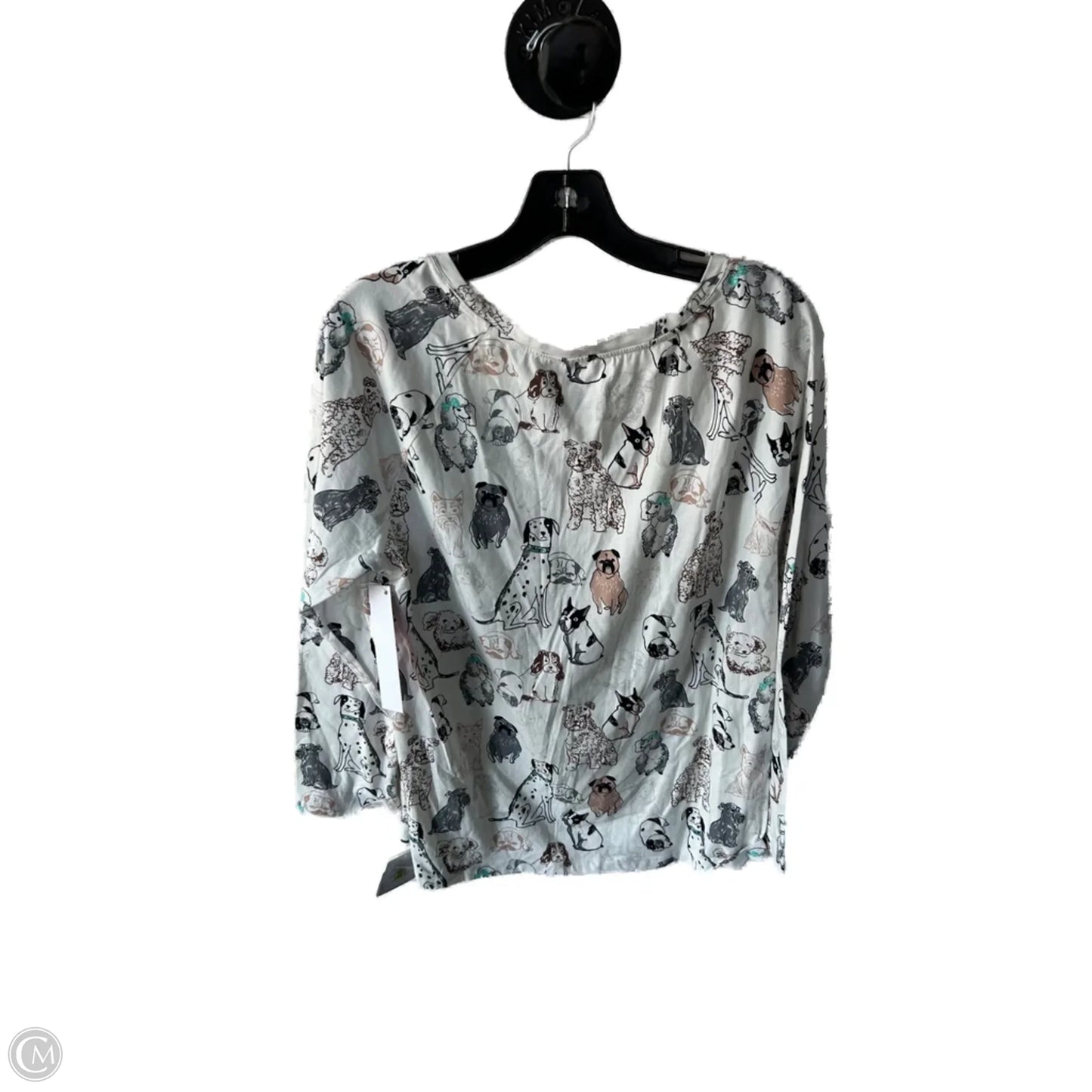 Top Long Sleeve By Cmc In Multi-colored, Size: L