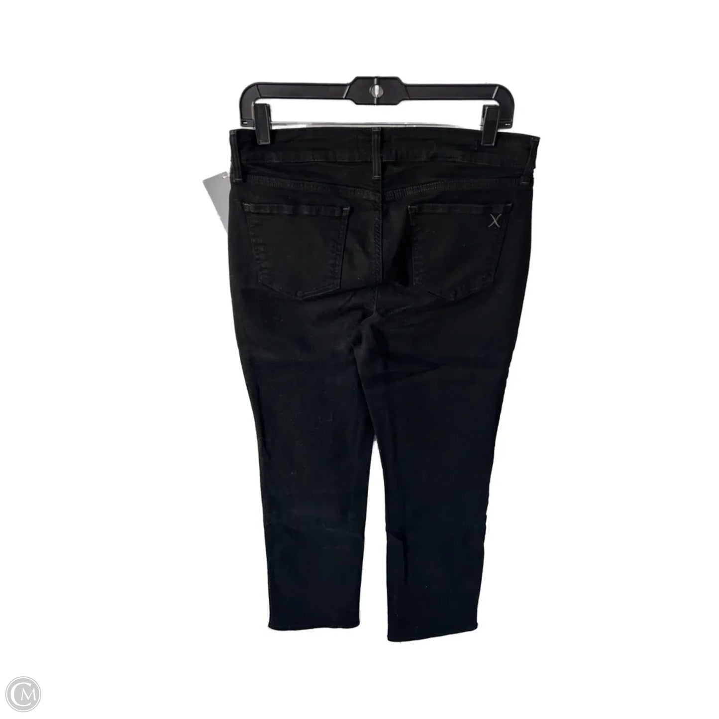 Jeans Straight By Not Your Daughters Jeans In Black Denim, Size: 10