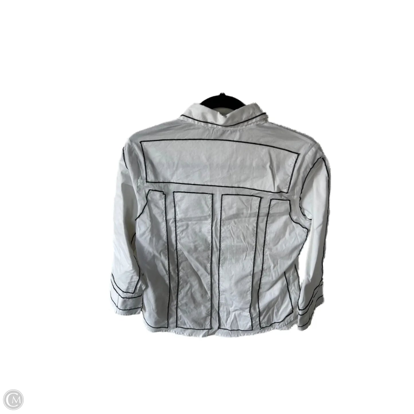 Jacket Other By Samuel Dong In Black & White, Size: M