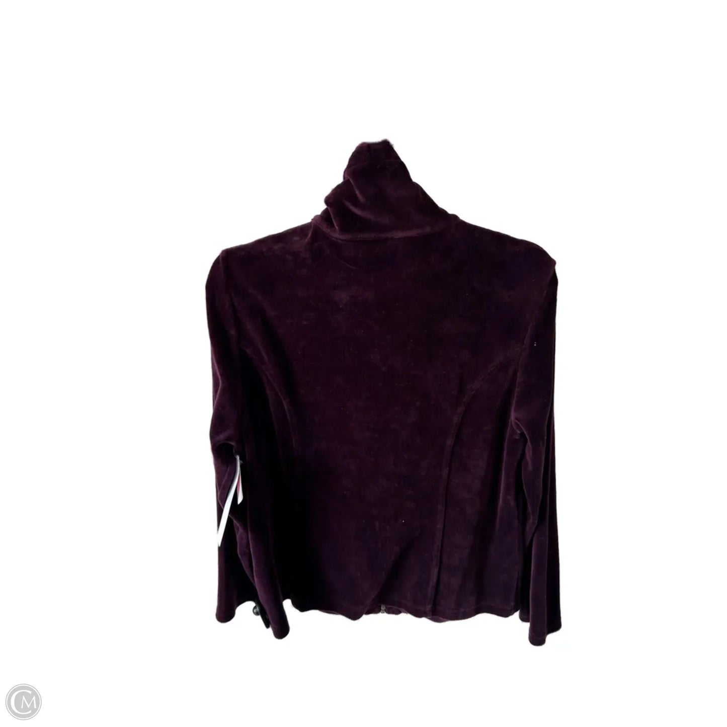 Sweatshirt Collar By Chicos In Purple, Size: M