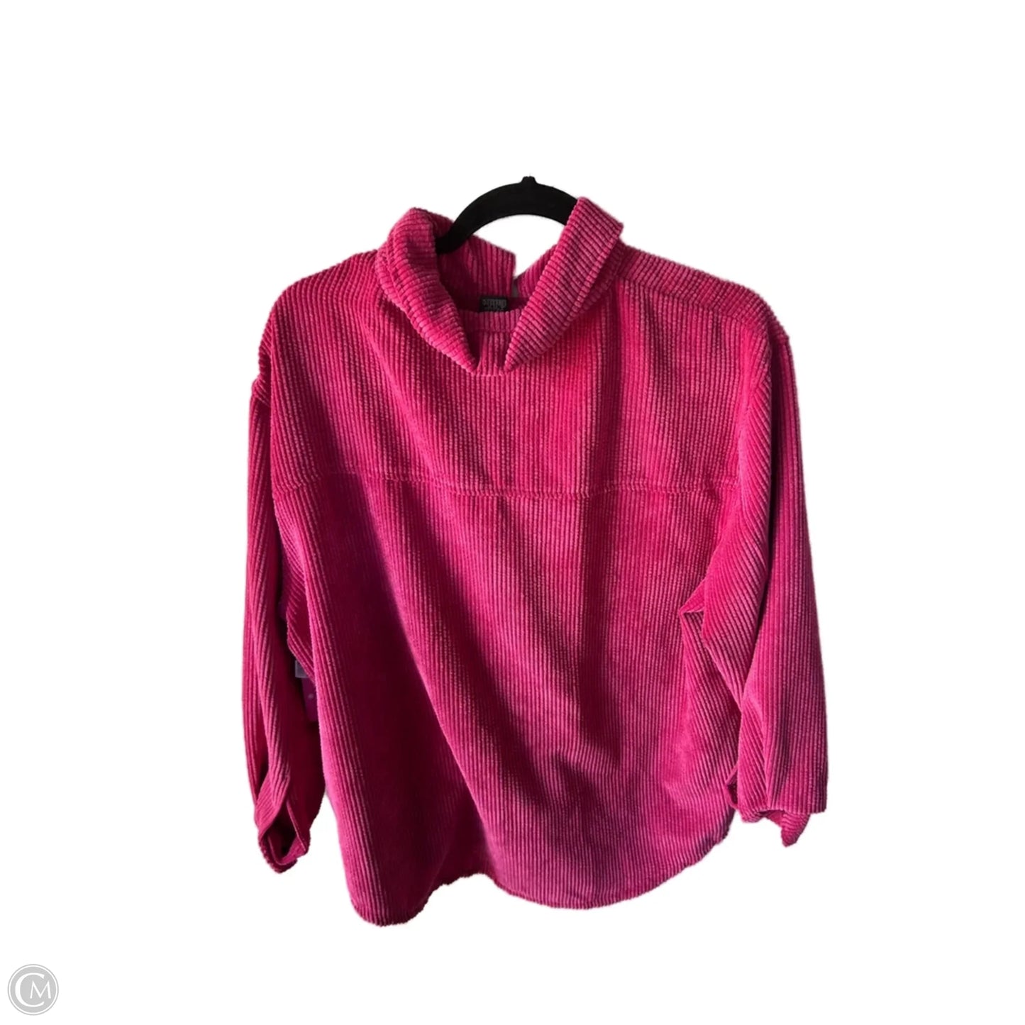 Jacket Shirt By Wild Fable In Pink, Size: M