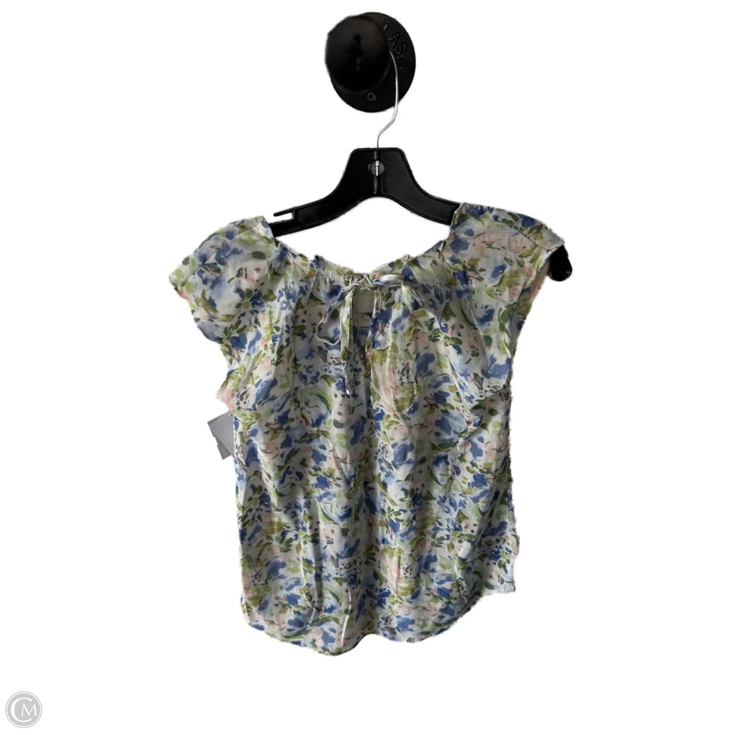 Top Sleeveless By Lc Lauren Conrad In Green & Purple, Size: Xs