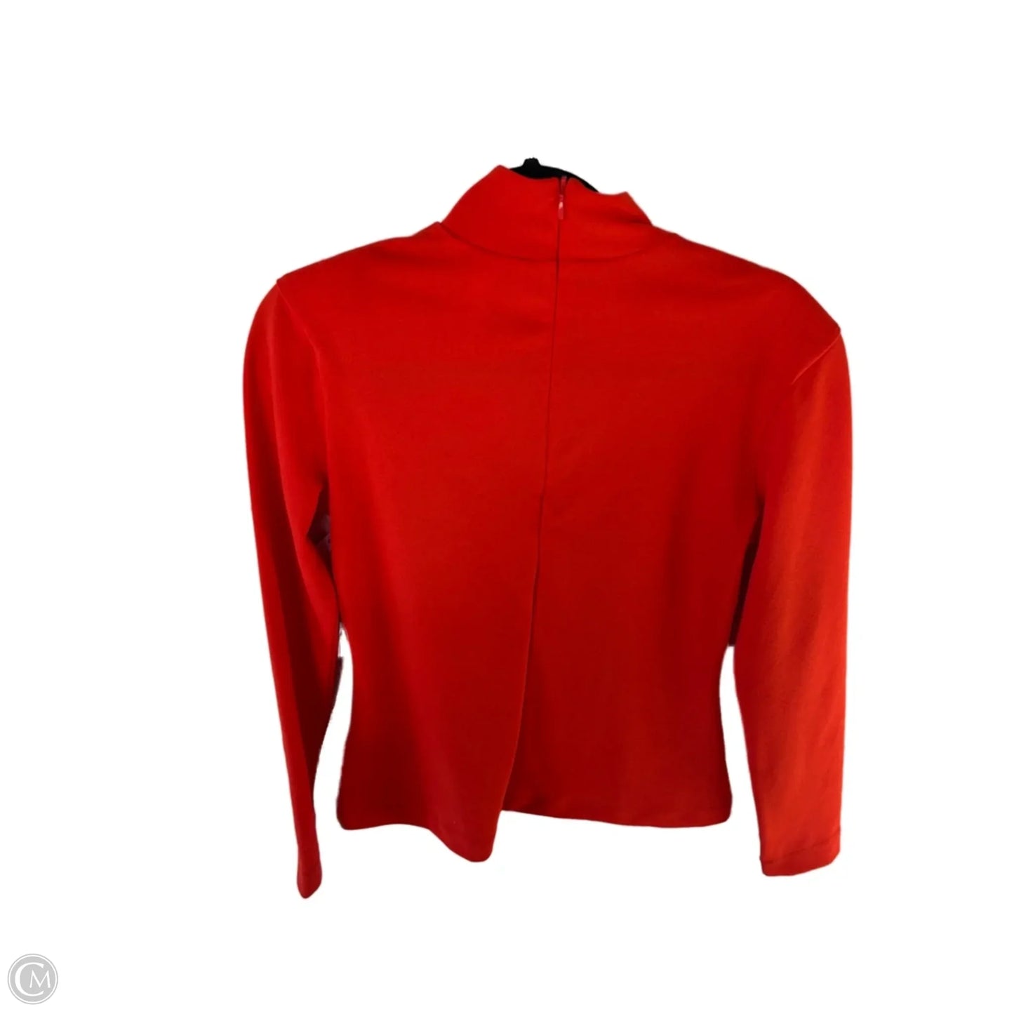 Top Long Sleeve By H&m In Orange, Size: M
