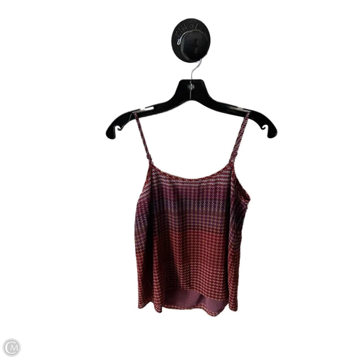 Top Sleeveless By Cabi In Purple & Red, Size: Xs