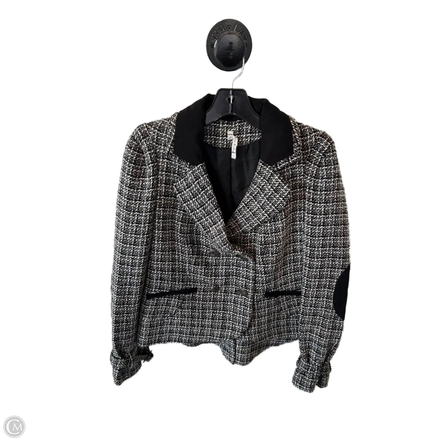 Blazer By Willow & Clay In Black & White, Size: M