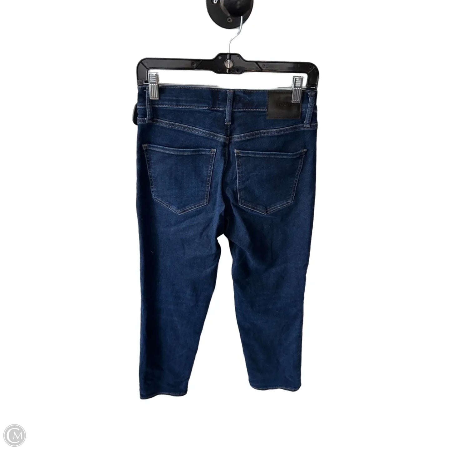 Jeans Straight By Express In Blue Denim, Size: 6