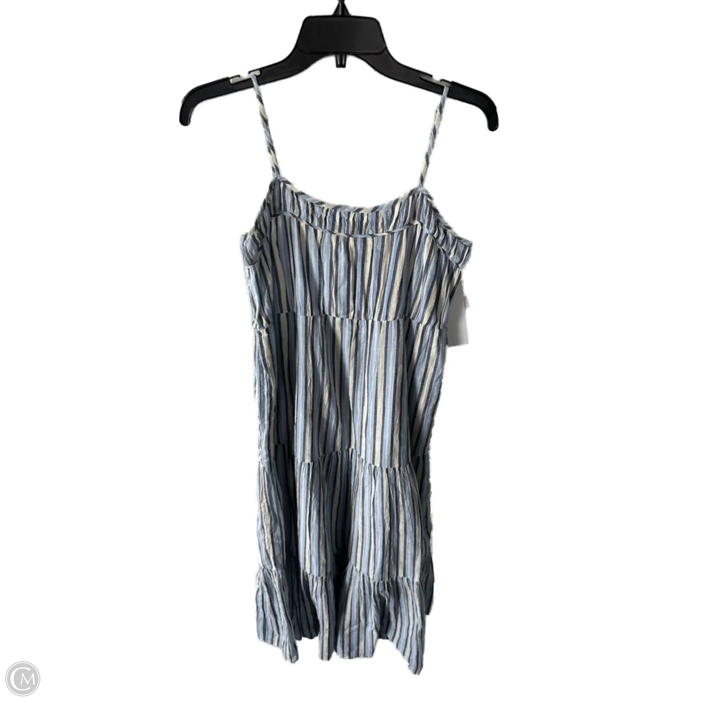 Dress Casual Maxi By Aerie In Blue & Yellow, Size: S
