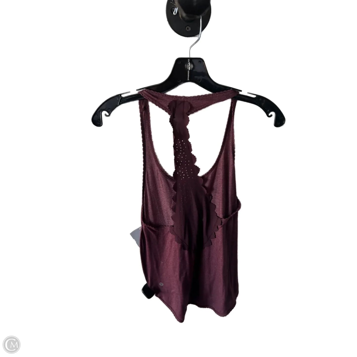 Athletic Tank Top By Lululemon In Red, Size: S