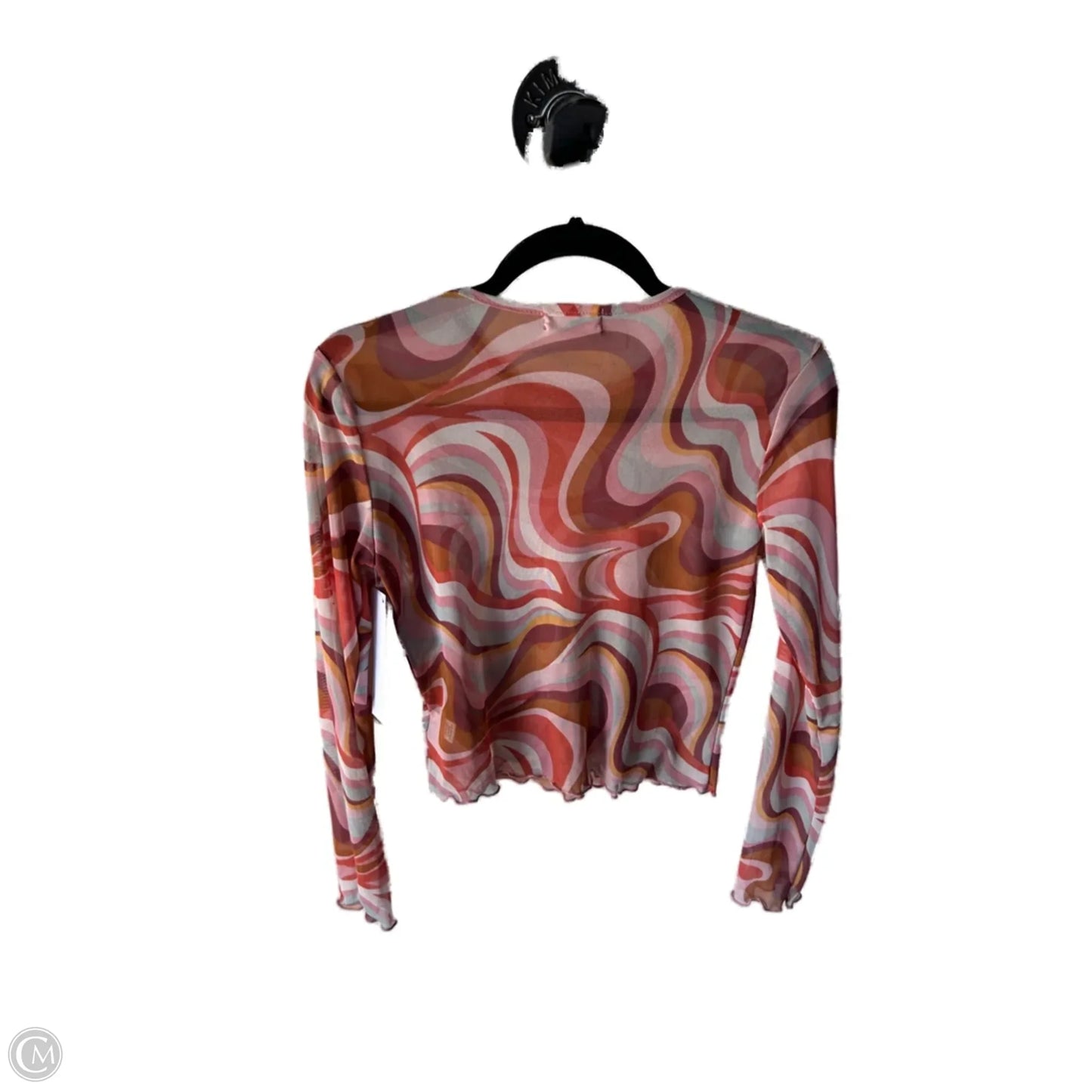 Top Long Sleeve By Altard State In Pink & Purple, Size: M