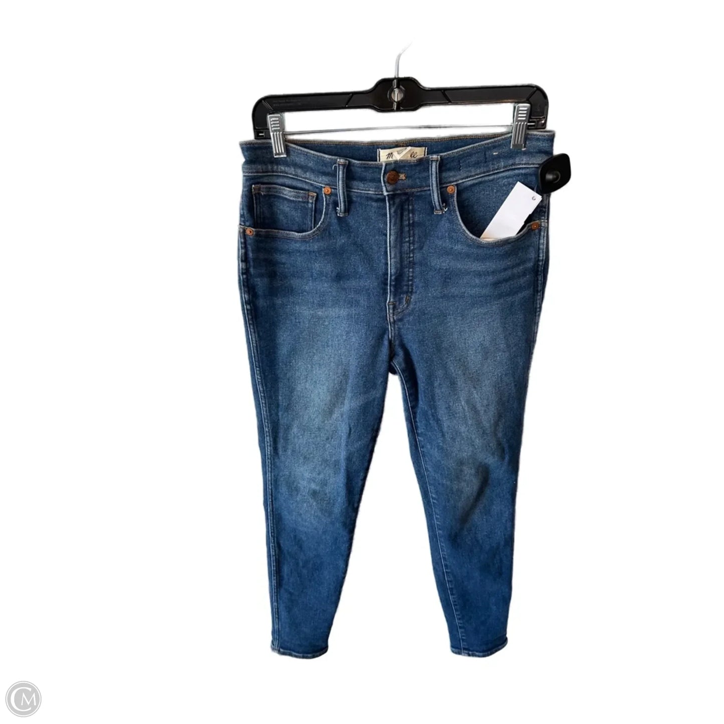 Jeans Skinny By Madewell In Blue Denim, Size: 6