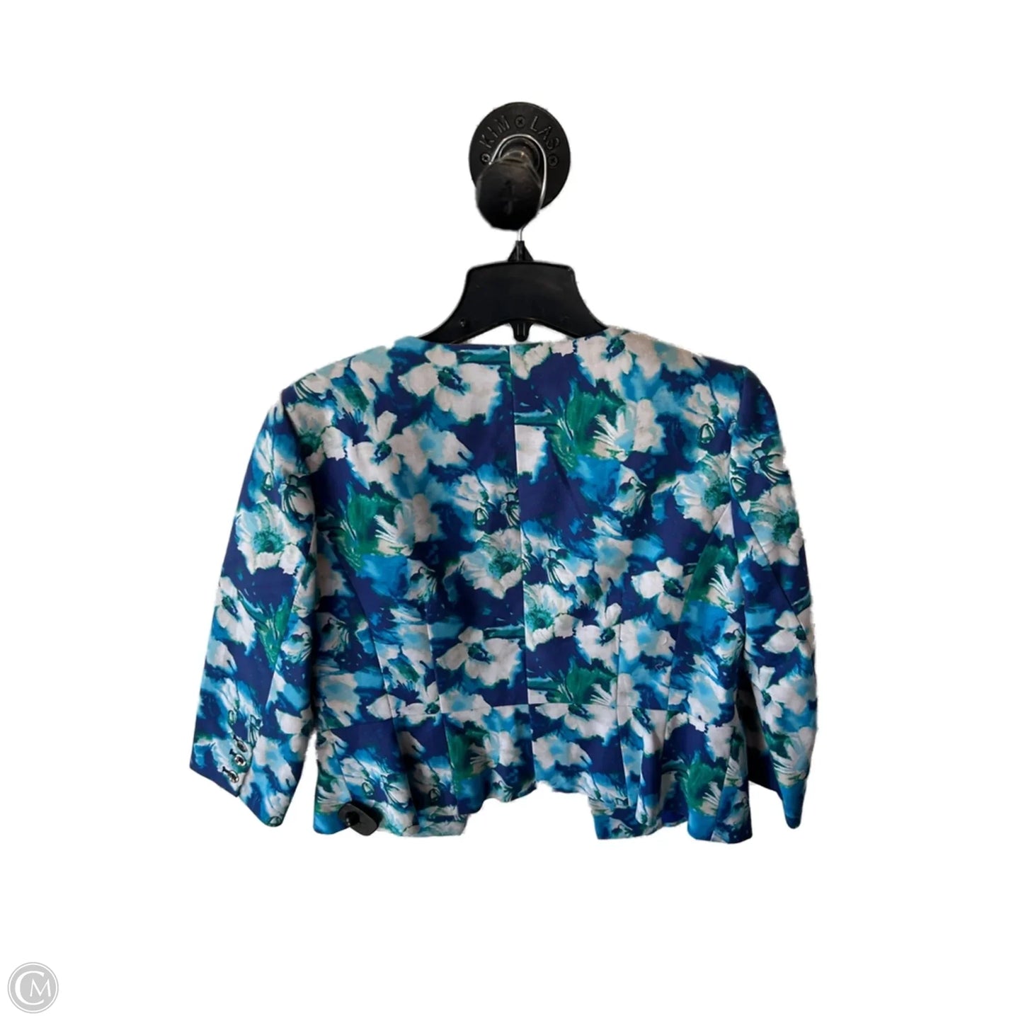 Blazer By White House Black Market In Blue & Green, Size: L