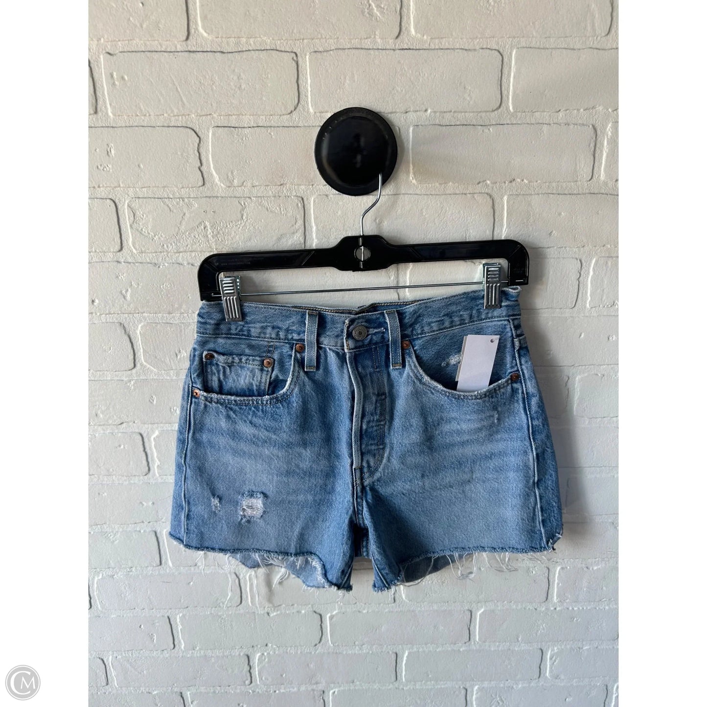 Shorts By Levis In Blue Denim, Size: 2