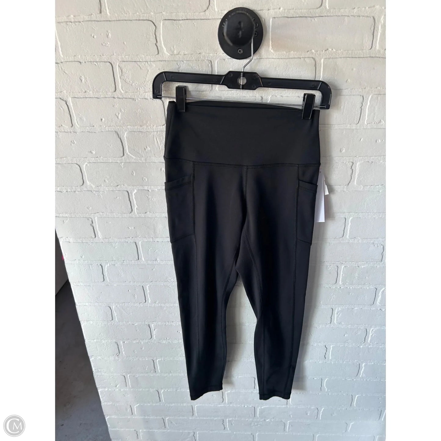 Athletic Leggings By 90 Degrees By Reflex In Black, Size: 4