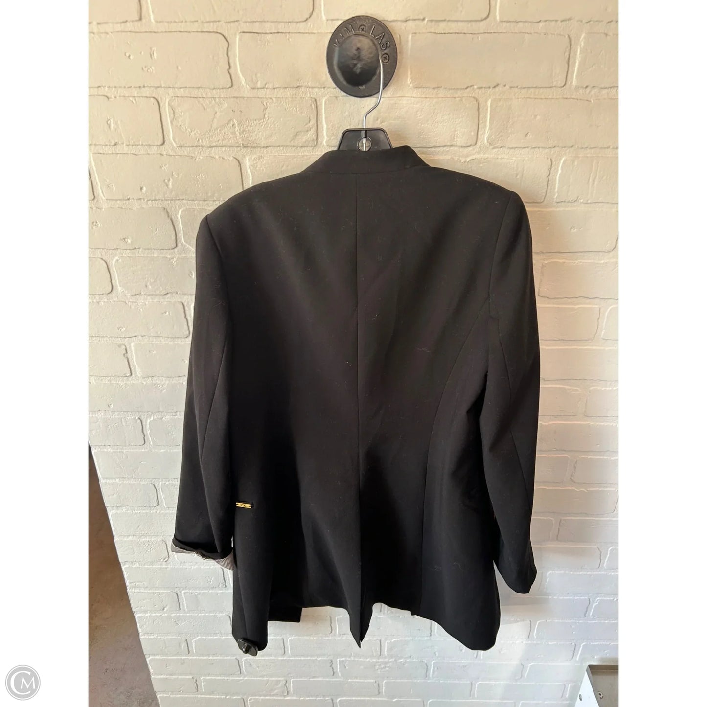 Blazer By Calvin Klein In Black, Size: M