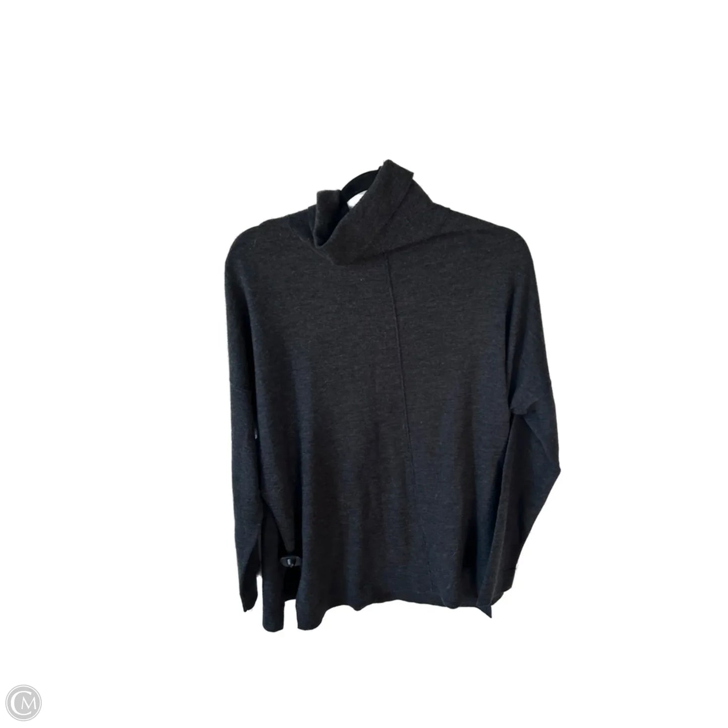 Sweater By Eileen Fisher In Grey, Size: M