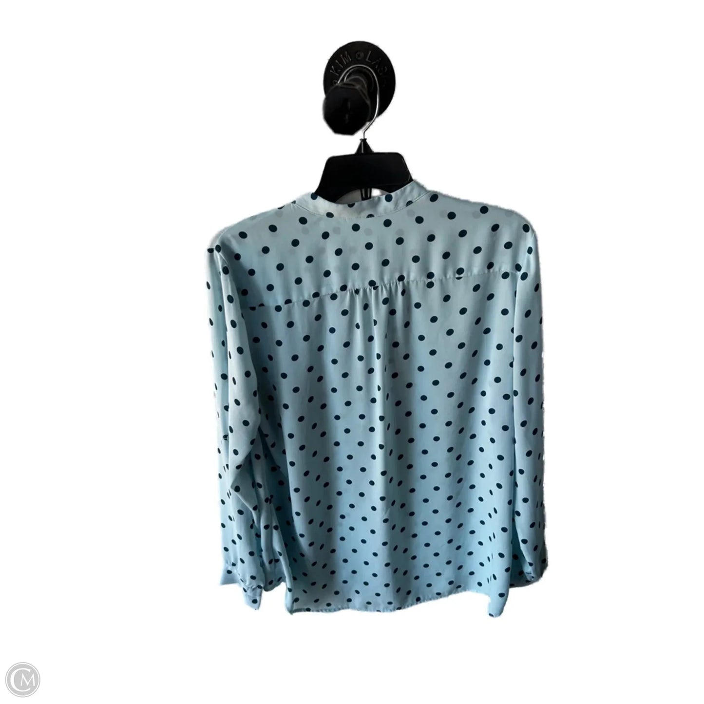 Top Long Sleeve By Kut In Blue, Size: L