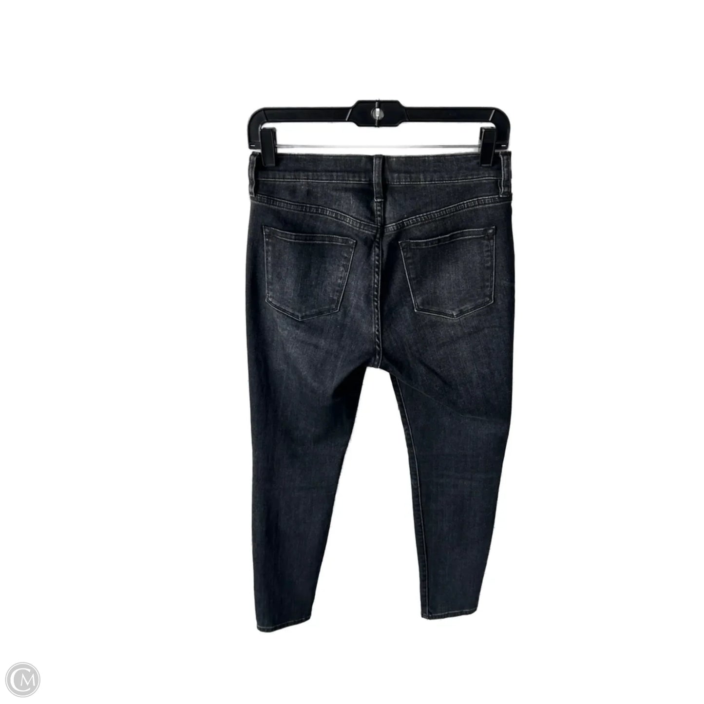 Jeans Skinny By J. Crew In Black Denim, Size: 4
