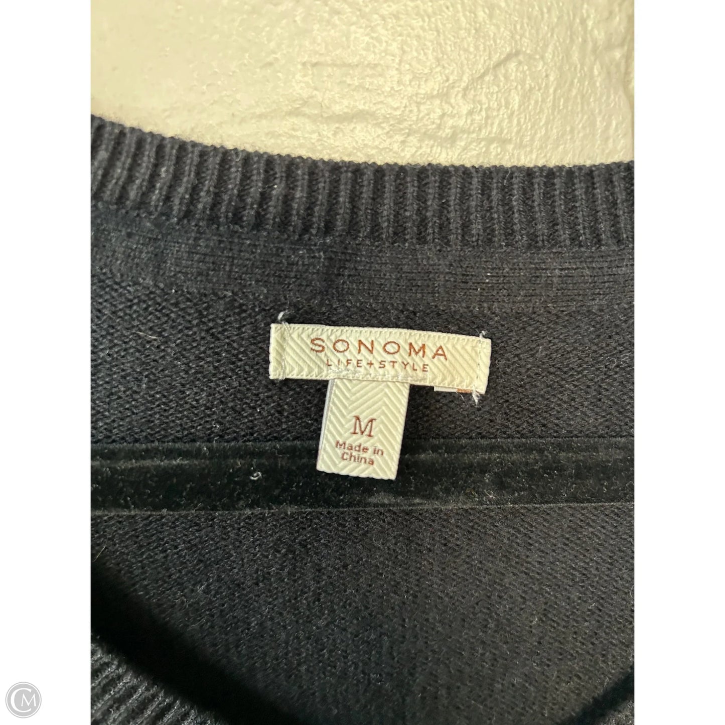 Sweater By Sonoma In Black, Size: M