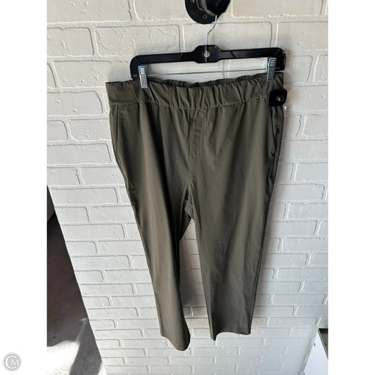 Athletic Pants By Vuori In Green, Size: 16
