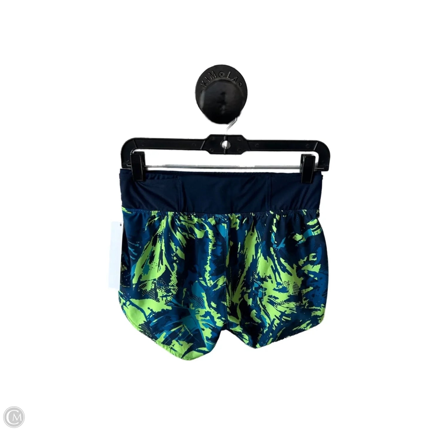 Athletic Shorts By Under Armour In Blue & Green, Size: 4