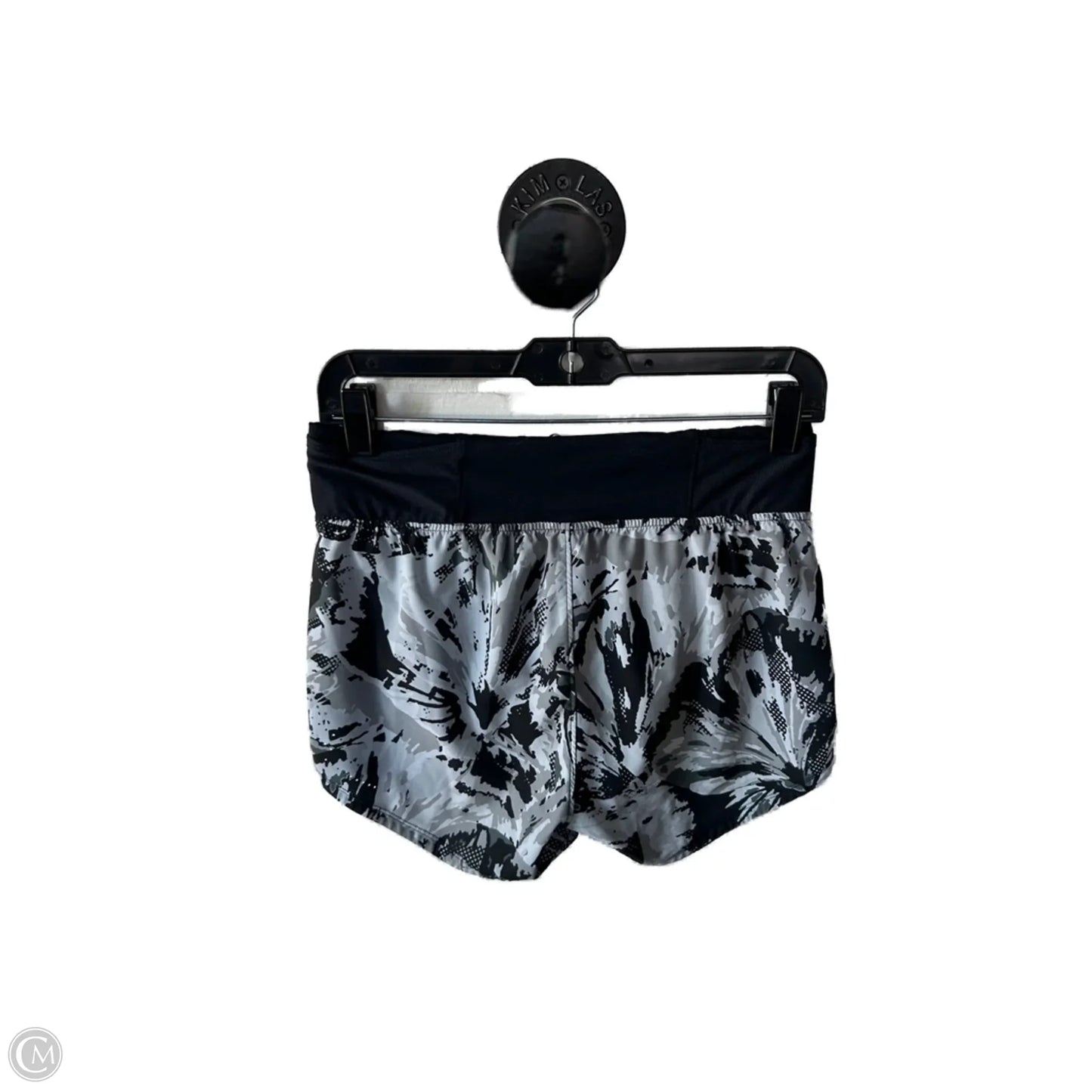 Athletic Shorts By Under Armour In Black & Green, Size: 4