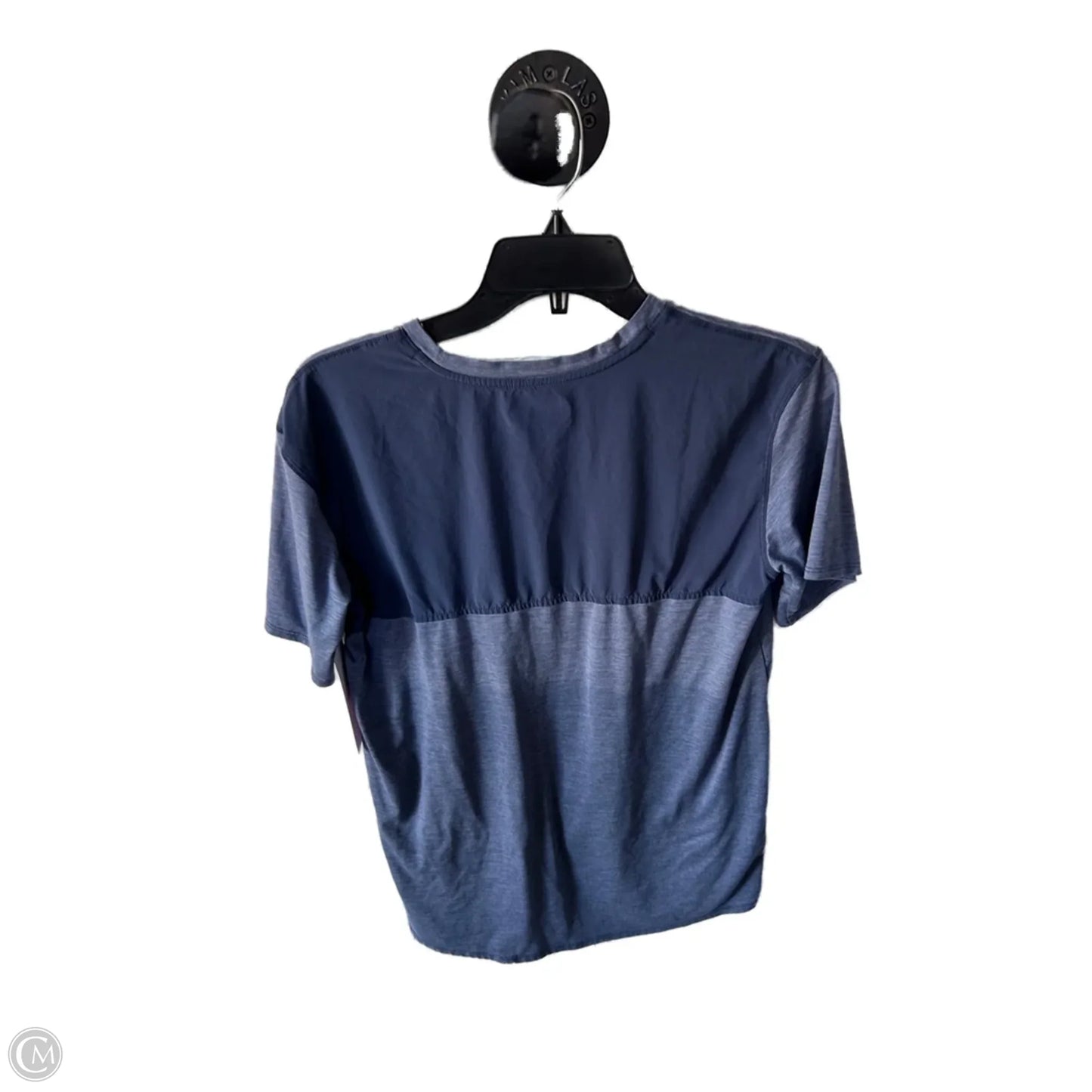 Athletic Top Short Sleeve By Columbia In Blue, Size: S