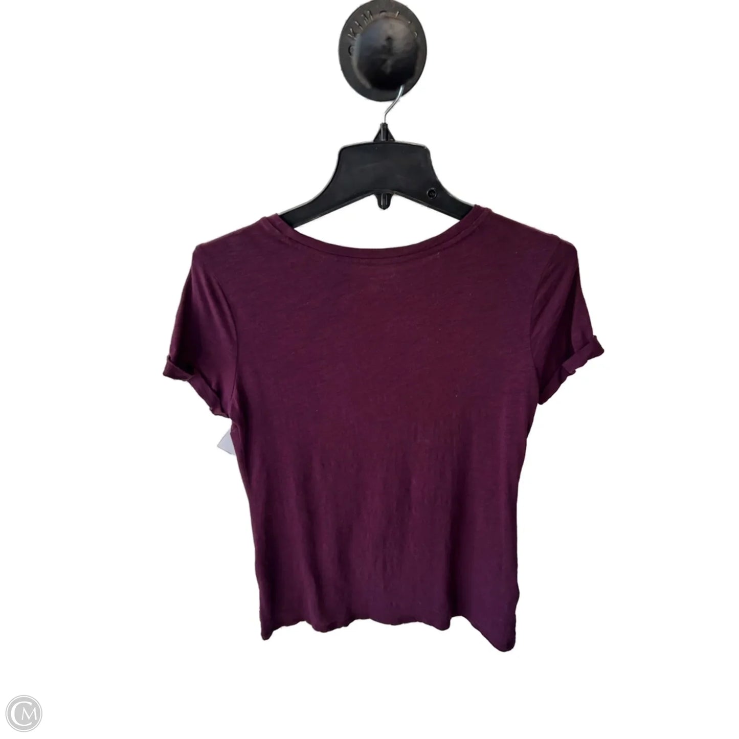 Top Short Sleeve Basic By Eddie Bauer In Purple, Size: S