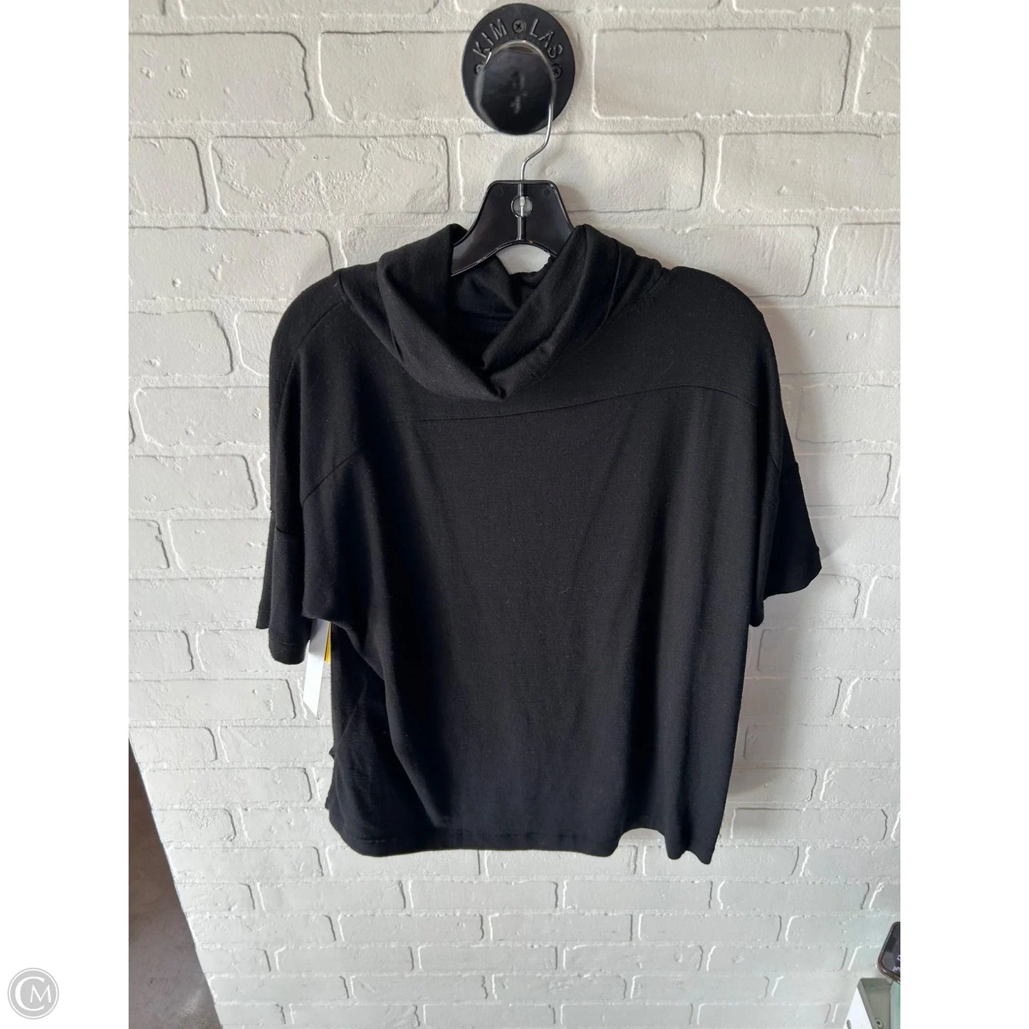 Top Short Sleeve By Rag And Bone In Black, Size: S