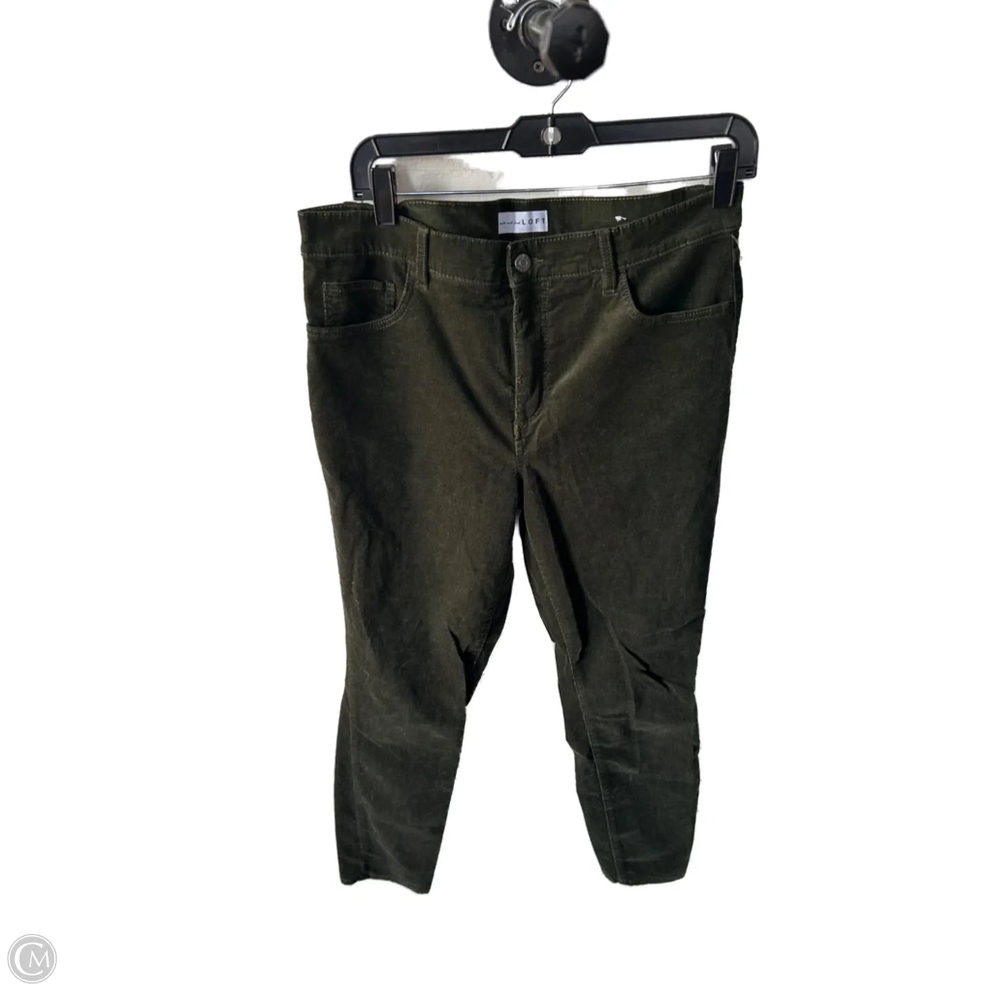 Pants Corduroy By Loft In Green, Size: 10