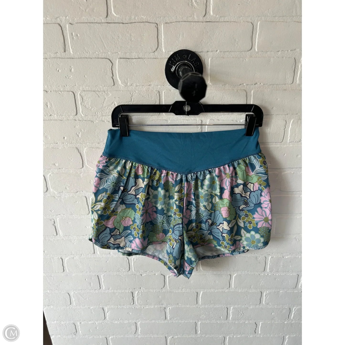 Athletic Shorts By Offline By Aerie In Blue & Green, Size: 12