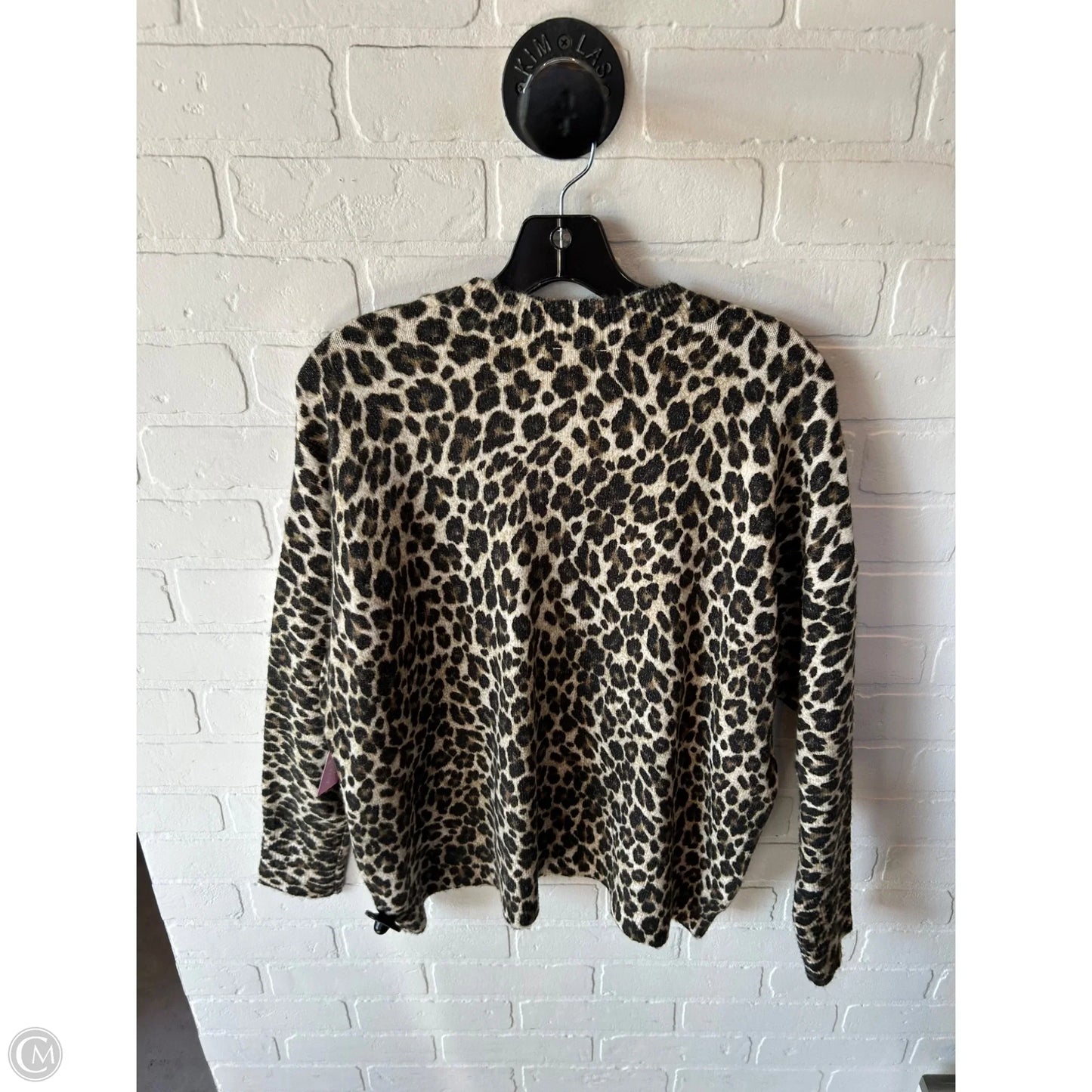 Sweater By Vince Camuto In Animal Print, Size: M