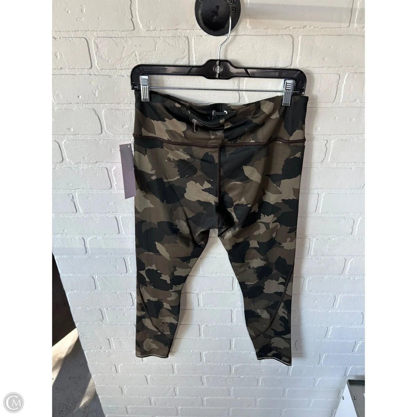 Athletic Leggings By Athleta In Green, Size: 8